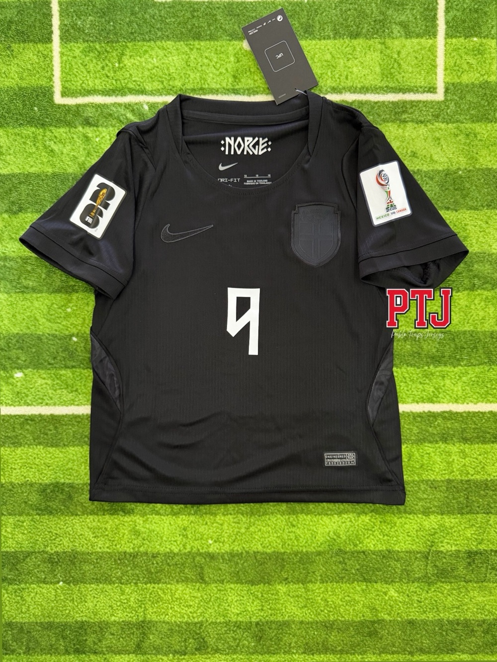 Kid’s Norway 2026 World Cup Haaland Jersey - Picture 2 of 5